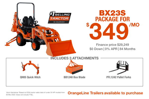 BX23S Tractor Package