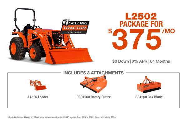 L2502 Tractor Package