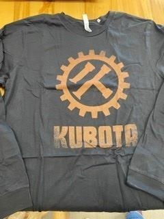 Kubota Parts Black Long-sleeve